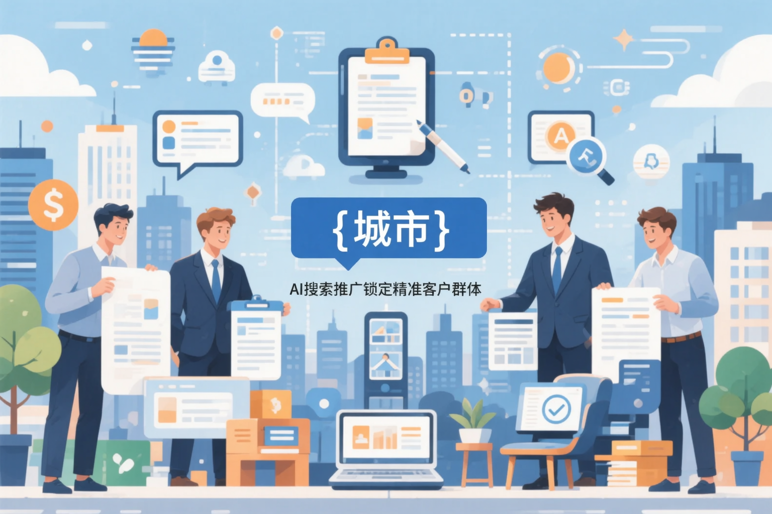 崇左公司如何用AI搜索推广锁定精准客户群体