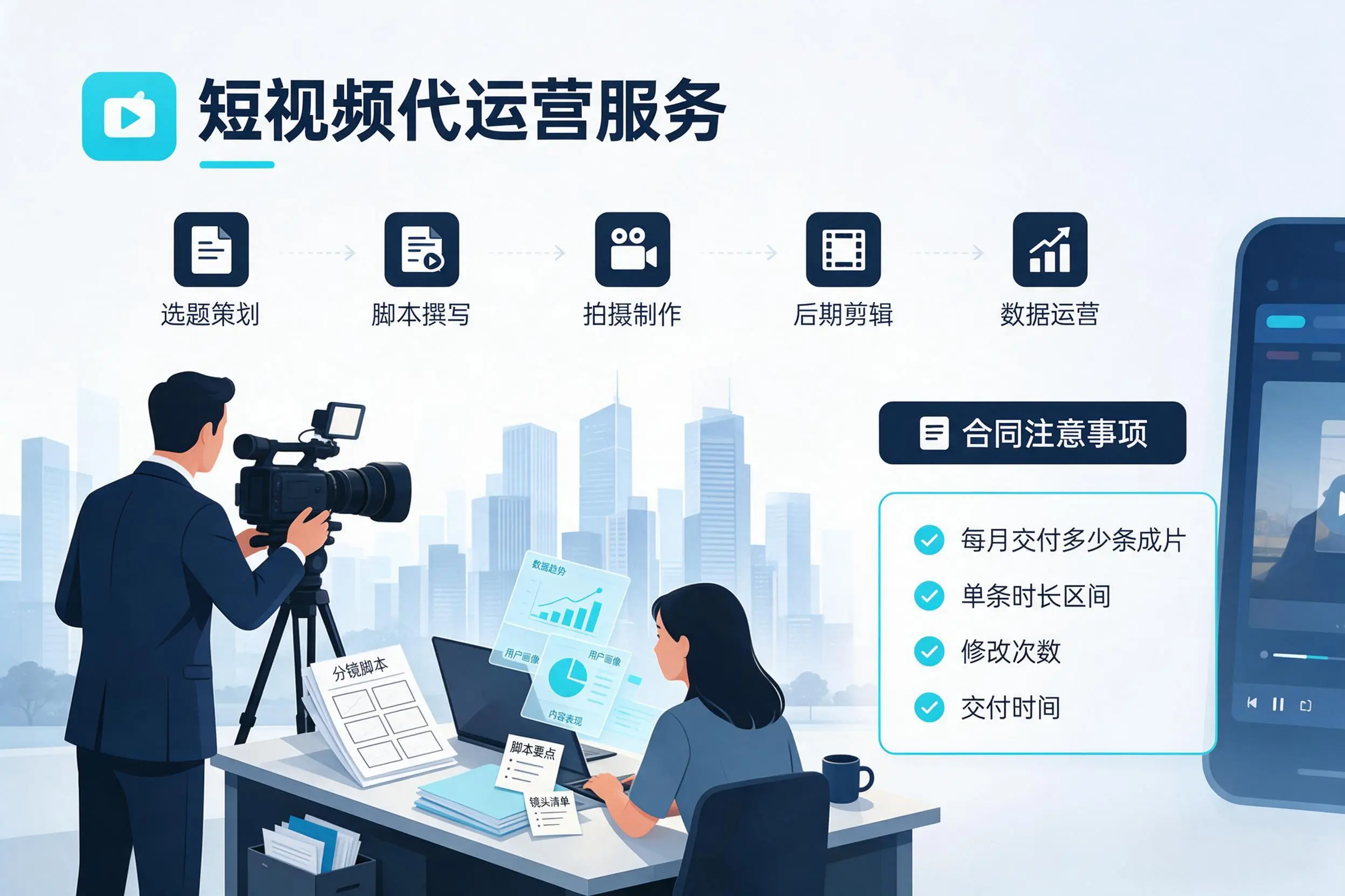 短视频代运营包含哪些服务？崇左企业常见问题科普