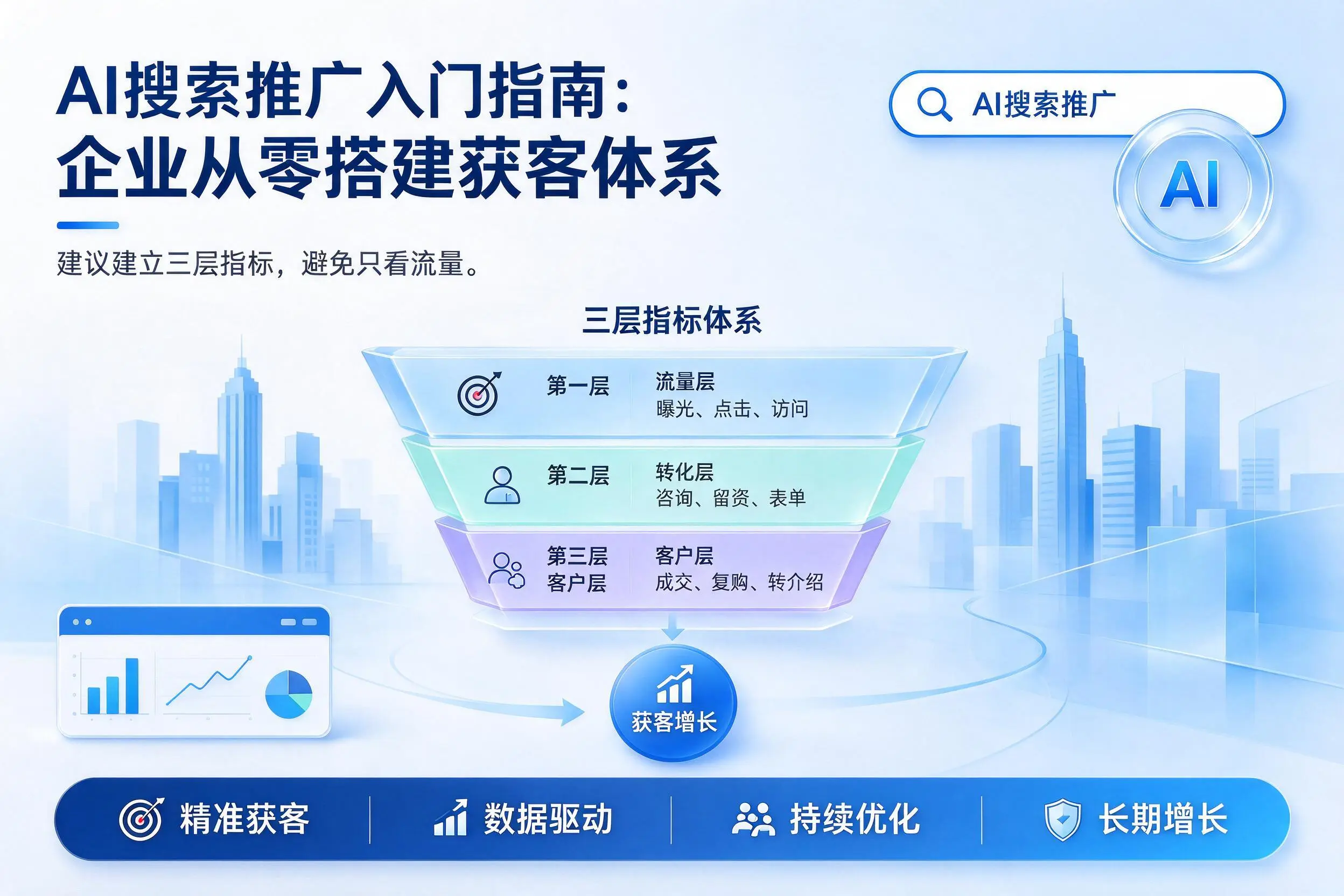 AI搜索推广入门指南：崇左企业从零搭建获客体系